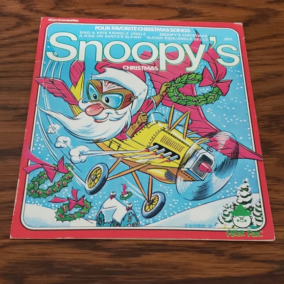 Snoopy's Christmas 45 record